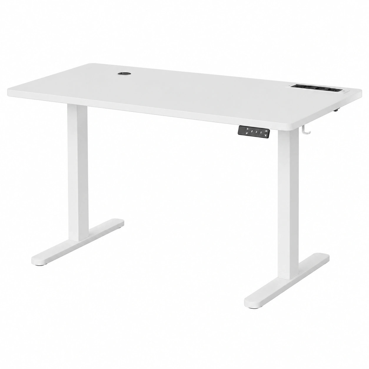 Schreibtisch – 140 × 70 cm, höhenverstellbar, elektrisch